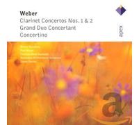 Walter Boeykens - Weber : Concertos pour clarinette n° 1 Opus 73, n° 2 Opus 74 - Grand Duo Concertant - Concertino