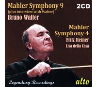 Walter,Bruno / Reiner,Fritz - Mahler: Symphony 9 (+Interview) Symphony 4 [Compact Discs]