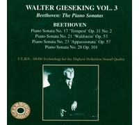 Walter Gieseking - Beethoven Pno Son