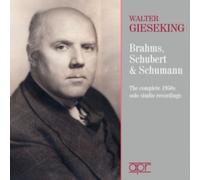Walter Gieseking Brahms Schubert & Schum