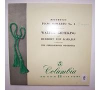 Walter Gieseking, Herbert von Karajan - Klavierkonzert Nr. 4 op. 58 - 10 Inch. Walter Gieseking, Herbert von Karajan Mono [Vinyl] Walter Gieseking, Herbert von Karajan and Beethoven, Ludwig van