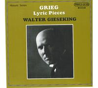 Walter Gieseking, Piano - Grieg: Lyric Pieces Gieseking (UK Import)