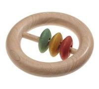 Walter hochet en bois rond de 10 cm multicolore (biologique) Multicolore G