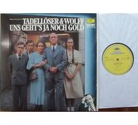 Walter Kempowski - TADELLÖSER & WOLFF UNS GEHT`S JA NOCH GOLD / Walter Kempowski / Auszüge gelesen vom Autor / Bildhülle 1975 /Deutsche Grammophon # 2571 114