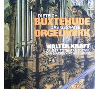 Walter Kraft - Buxtehude: Das gesamte Orgelwerk (Walter Kraft an der Totentanzorgel der Marienkirche Lübeck) [Vinyl Schallplatte] [8 LP Box-Set]