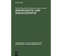 Walter Krug Martin Nourney Jürgen Schmid Wirtschafts- Und Sozialstatisti (Relié)