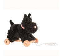 Egmont Toys Jouet à tirer Walter 591025 – Bois et peluche pour filles, dès 12 mois, multicolore