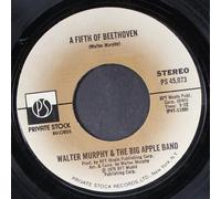 WALTER MURPHY & BIG APPLE BAND - a fifth of beethoven 45 rpm single