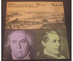 Walter Panhoffer The Vienna Octet - Beethoven quintet for piano and wind spohr octet in e major