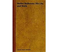 Walter Rathenau Count Harry Kessler (Auteur)