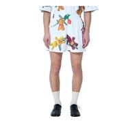 Walter Van Beirendonck - Shorts avec motif d'ours et logo - Homme - Shorts - Blanc - Taille: M