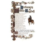 Walter William Skeat A L Mayhew A Concise Dictionary of Middle English (Poche)