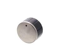 WALTHAM, MANETTE Plaque INOX-NOIRE MACRO 38 * 23 3h 6mm 14mm