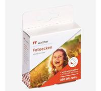 Coin Photo Adhésif Transparent 3m - Boite De 250