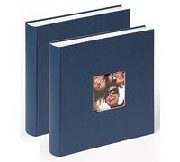 Walther Design Album de design Fun Standard, paquet de deux, 30x30 cm, bleu