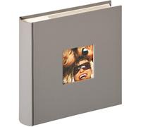 Walther Album Photo Fun Memo 24 X 22 Cm Pour 200 Photos 10x15 Cm Gris