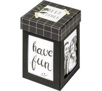 Walther Surprise Coffret Cadeau Photo Explosion, Carton Photo, Noir, 8,5 X 8,5 X 13,5 Cm