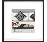 Walther Design walther Chaise Design AJ330B avec cadre photo en aluminium, 22 x 30,70 cm, noir