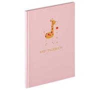 walther design Agenda Rose 20 x 28 cm avec gaufrage, Baby Animal TB-148-R