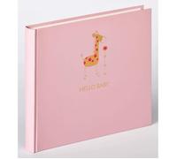 Walther Design Album bébé - Couverture de qualité, Plastique, Rose (UK-148-R)
