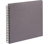 Walther Design Album Photo Anthracite-Gris Foncé 30 X 30 Cm Album Spirale Lin, Tissu Sa-510-T.[G675]