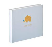 walther design album photo bleu 28 x 25 cm Album bébé avec gaufrage, Baby Animal UK-148-L