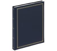 Walther Design Album Photo Bleu Album autocollantAlbum Autocollant Autocollant en Similicuir avec gaufrage, Monza SK-124-L