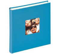 walther design Album Photo Bleu océan 30 x 30 cm avec découpe de Couverture, Fun FA-208-U