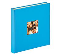 walther design Album Photo Bleu océan 33 x 34 cm Album Autocollant avec découpe de Couverture, Fun SK-110-U