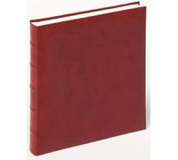 Walther Design Album Photo Bordeaux 29 x 32 cm Simili Cuir avec frettes en Relief, Classic FA-372-R