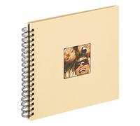 walther design Album Photo crème 26 x 25 cm Album Spirale avec découpe de Couverture, Fun SA-108-H