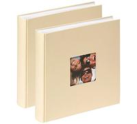 Walther Design Album de design Fun Standard, paquet de deux, 30x30 cm, crème