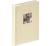 walther design Album Photo Crème 300 Photos 10 x 15 cm Carnet de Notes avec découpe de Couverture, Fun ME-111-H