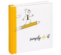 walther design Album photo FA-279-1 Smart Explorer Boy, 26x25 cm, jaune