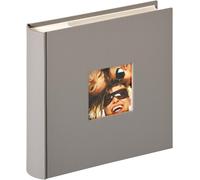 Walther Design Album Photo Gris 200 Photos 10 X 15 Cm Classeur Mémo Avec Découpe De Couverture, Fun Me-110-X.[G540]