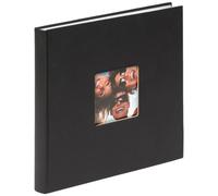 walther design Album Photo Noir 26 x 25 cm avec découpe de Couverture, Fun FA-205-B