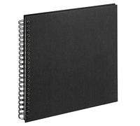 Walther Design Album photo noir 30 x 30 cm Album spirale lin, tissu SA-510-B