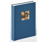 Walther Design Album photo noir 300 photos 10 x 15 cm Carnet de notes avec découpe de couverture, Fun ME-111-B