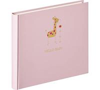 walther design album photo rose 28 x 25 cm Album bébé avec gaufrage, Baby Animal UK-148-R