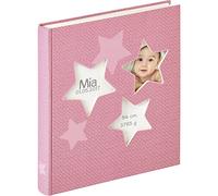 walther design album photo rose 28 x 30,5 cm Album bébé avec découpe de couverture, Baby Estrella UK-133-R