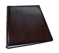 Walther Design Album Photo Rouge 30 x 37 cm Simili Cuir avec frettes en Relief, Classic FA-373-R