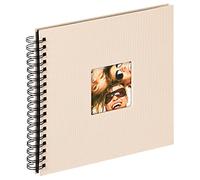 walther design Album Photo Sable 26 x 25 cm Album Spirale avec découpe de Couverture, Fun SA-108-C
