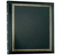 Walther Design Album Photo Vert 29 x 32 cm Simili Cuir avec gaufrage, The Chic épaisseur MX-101-A