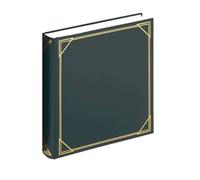 Walther Design Album photo vert 30 x 30 cm simili cuir avec gaufrage, album standard MX-200-A