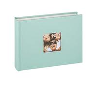 walther design Album Photo Vert Menthe 22 x 16 cm avec découpe de Couverture, Fun FA-207-A