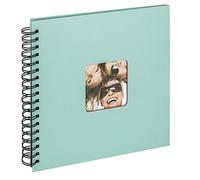 Walther Design – Album photo Fun SA-108-A – Vert menthe, 26 x 25 cm, spirale, découpe de couverture
