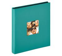 walther design Album Photo Vert pétrole 400 Photos 10x15 cm Album à Enfiler avec découpe de Couverture, Fun EA-110-K