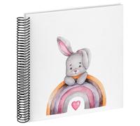 walther design SA-131 Album Photo à Spirale, Motif Lapin Malin, 25 x 25 cm