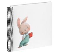 walther design SA-132 Album Photo à Spirale, Motif Lapin Nosey, 25 x 25 cm