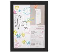 walther design Artist Mb130B Cadre Photo, 21 X 29,7 Cm, avec Verre Synthétique, Noir